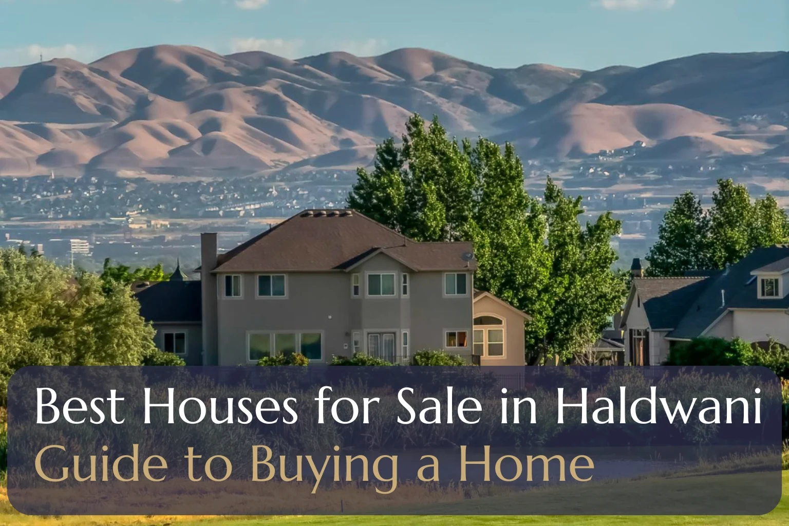 villa near to hills